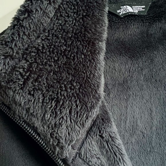 The North Face Women’s Black Faux Fur Lined Full Zip Jacket Size Medium HTF - Picture 4 of 16